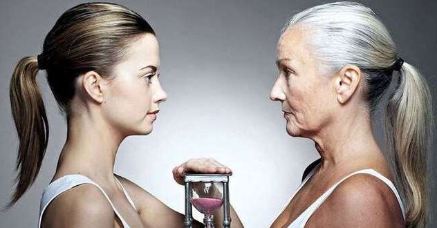 O envellecemento da pel do corpo é un proceso natural que se pode deter
